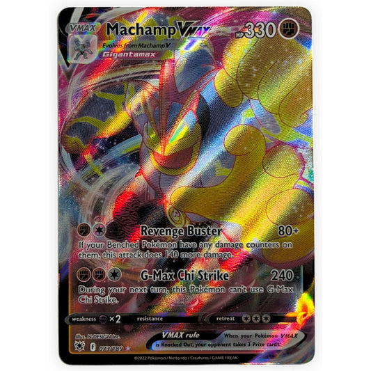 Astral Radiance Machamp VMAX Ultra Rare Holo Full Art 073/189