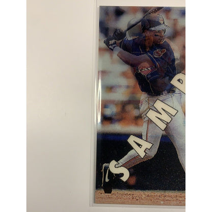  1995 Pinnacle Sport Flix 95 Sample Manny Ramirez 3D Card  Local Legends Cards & Collectibles