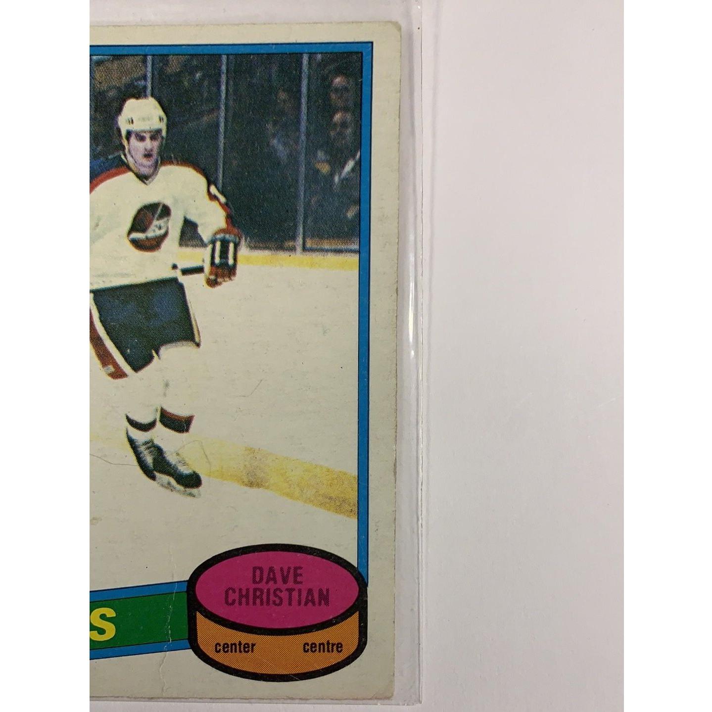  1980-81 O-Pee-Chee Dave Christian Team USA Insert  Local Legends Cards & Collectibles