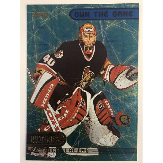  2001 Topps Patrick Lalime Own The Game  Local Legends Cards & Collectibles