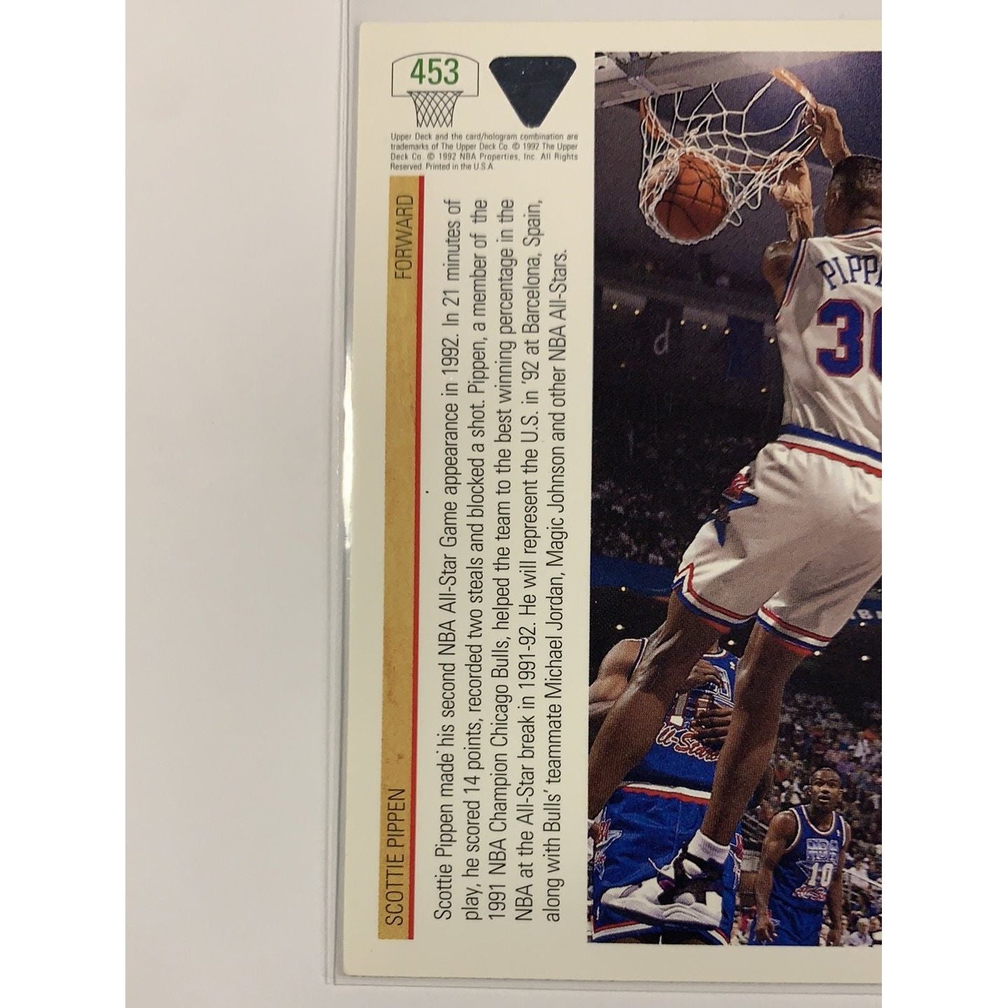 1991-92 Upper Deck Scottie Pippen East All Star  Local Legends Cards & Collectibles