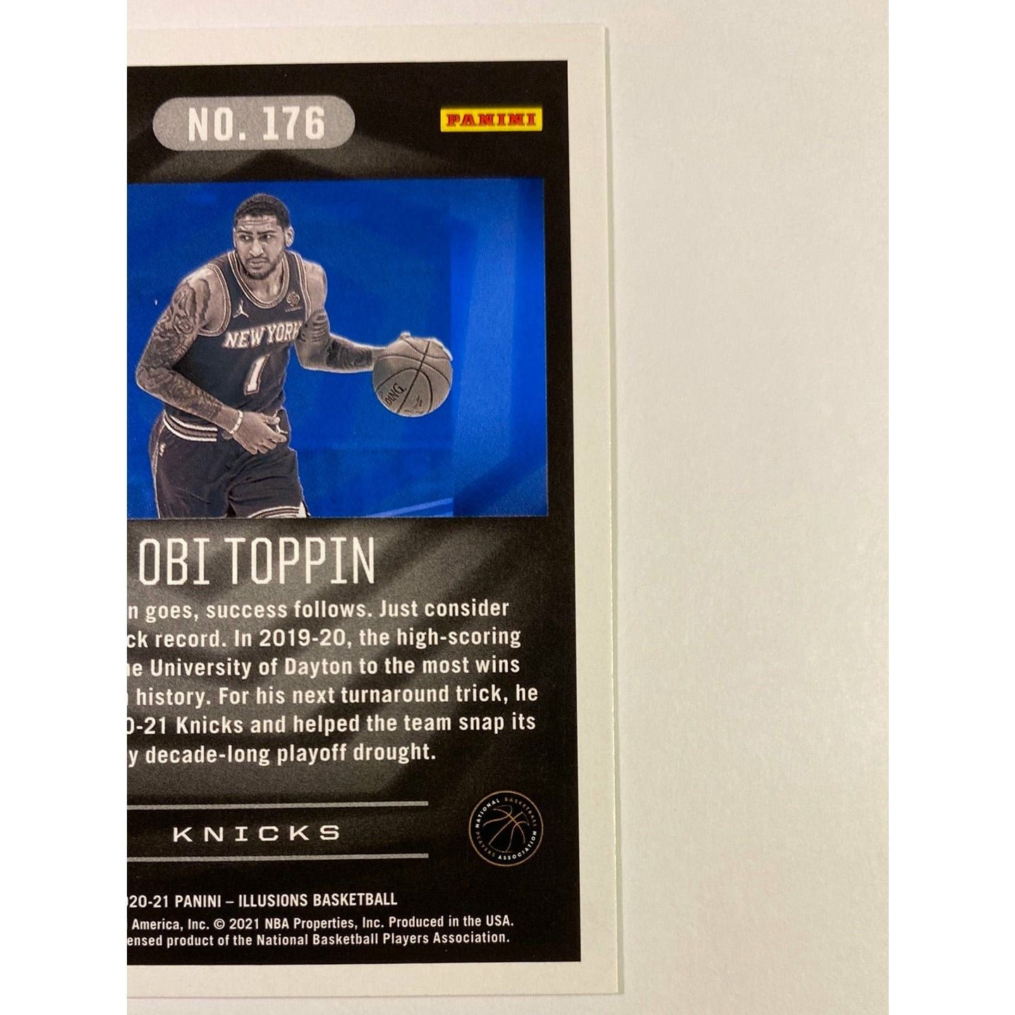 2020-21 Illusions Obi Toppin RC