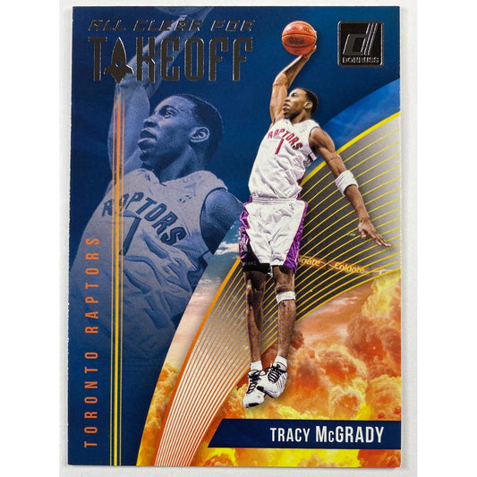 2018-19 Donruss Tracy McGrady All Clear for Takeoff