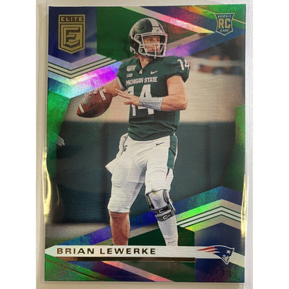  2020 Donruss Elite Brian Lewerke RC Green Foil  Local Legends Cards & Collectibles