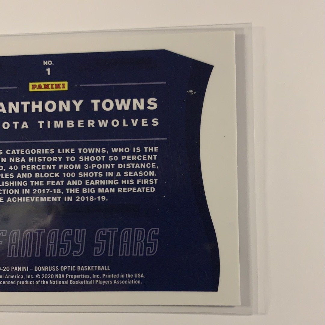  2019-20 Donruss Optic Karl-Anthony Towns Fantasy Stars  Local Legends Cards & Collectibles