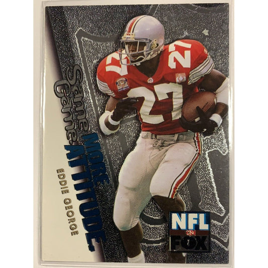  1996 Fleer Eddie George Same Game More Attitude  Local Legends Cards & Collectibles