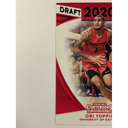 2019-20 Contenders draft picks Obi Toppin RC