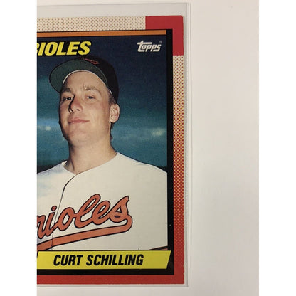  1990 O-Pee-Chee Topps Curt Schilling RC  Local Legends Cards & Collectibles