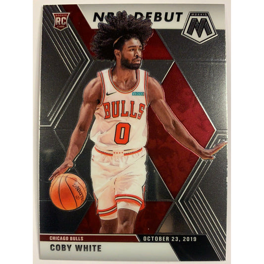 2019-20 Mosaic NBA Debut Coby White RC