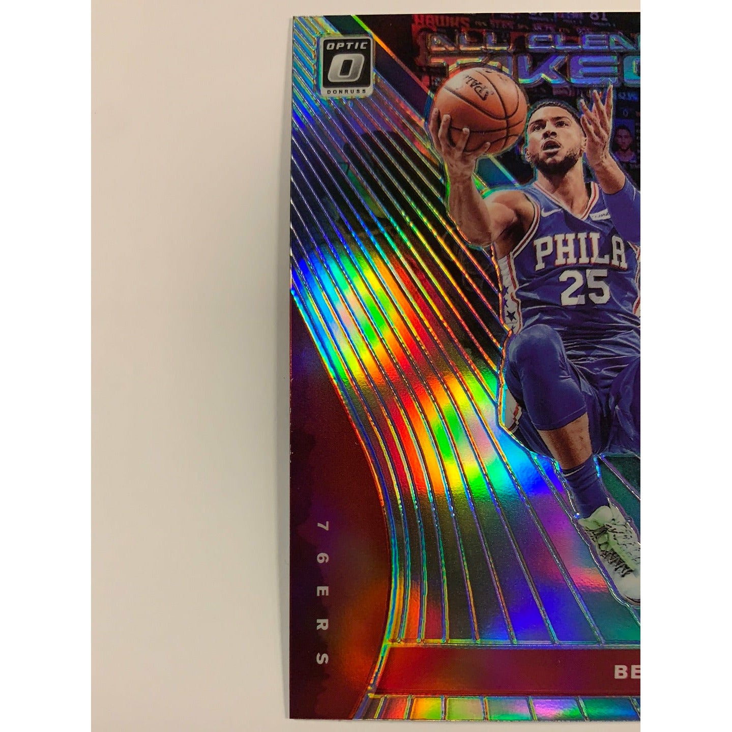  2019-20 Donruss Optic Ben Simmons All Clear For Takeoff Holo Silver Prizm  Local Legends Cards & Collectibles
