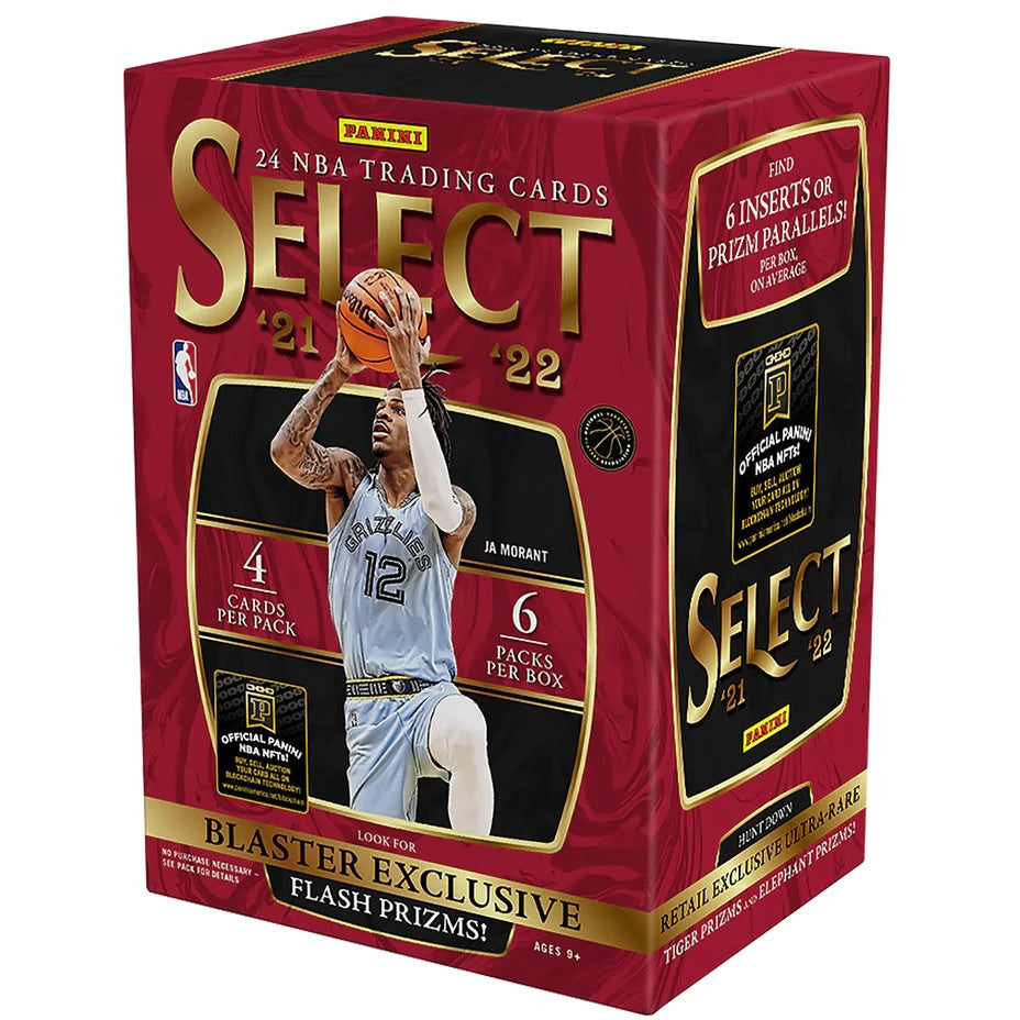 2021-22 Panini Select NBA Basketball Blaster Box