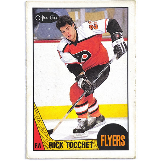 1987-88 O-Pee-Chee Rick Tocchet RC