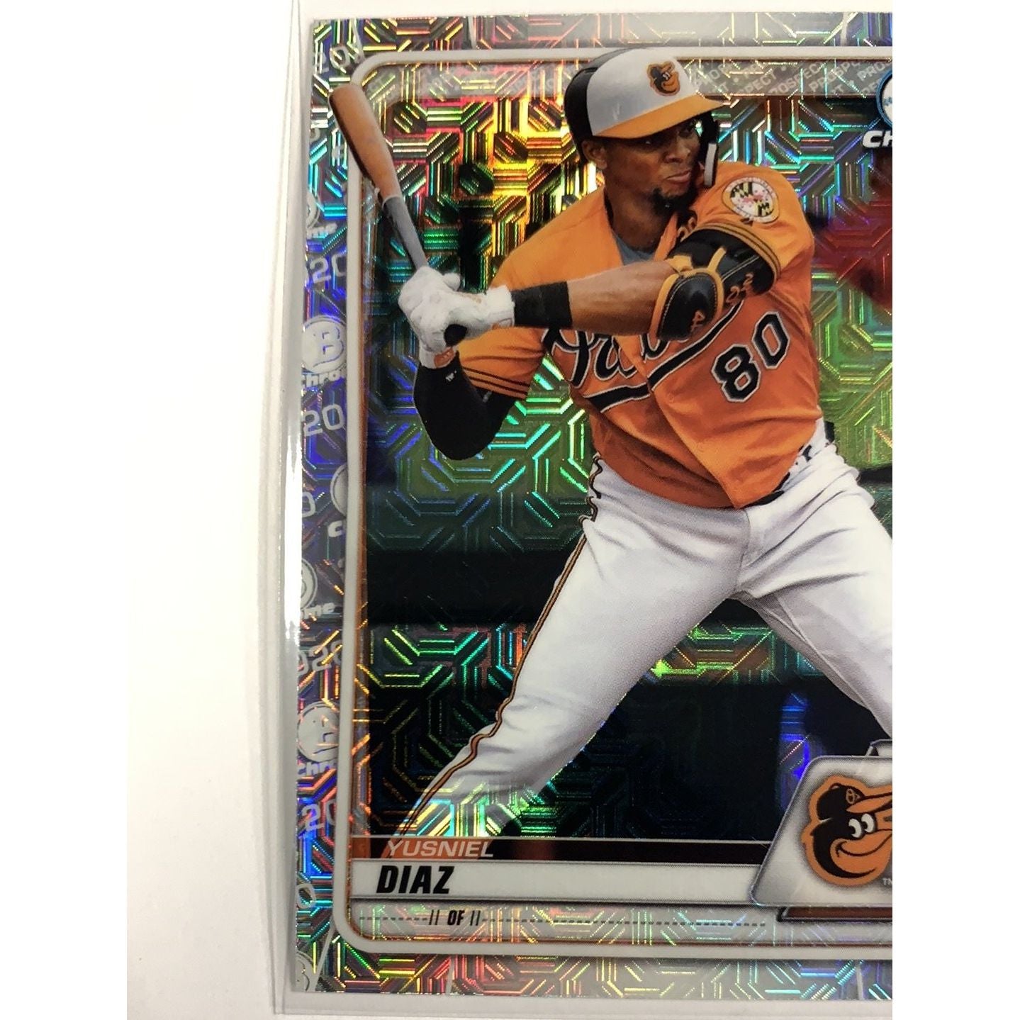  2020 Bowman Chrome Yusniel Diaz Mojo Refractor  Local Legends Cards & Collectibles