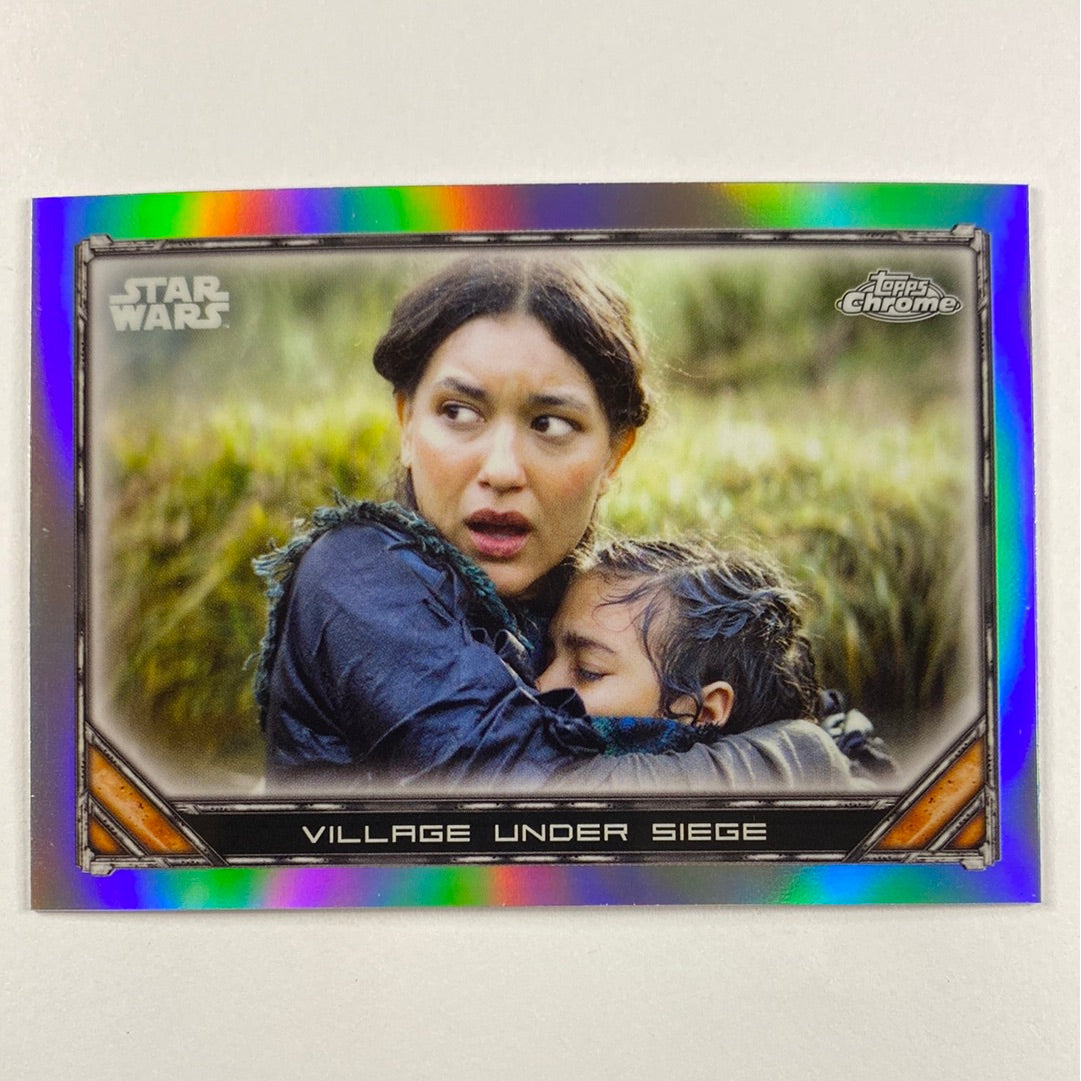 Topps Chrome The Mandalorian Village Under Siege Refractor | Local Legends Cards & Collectibles