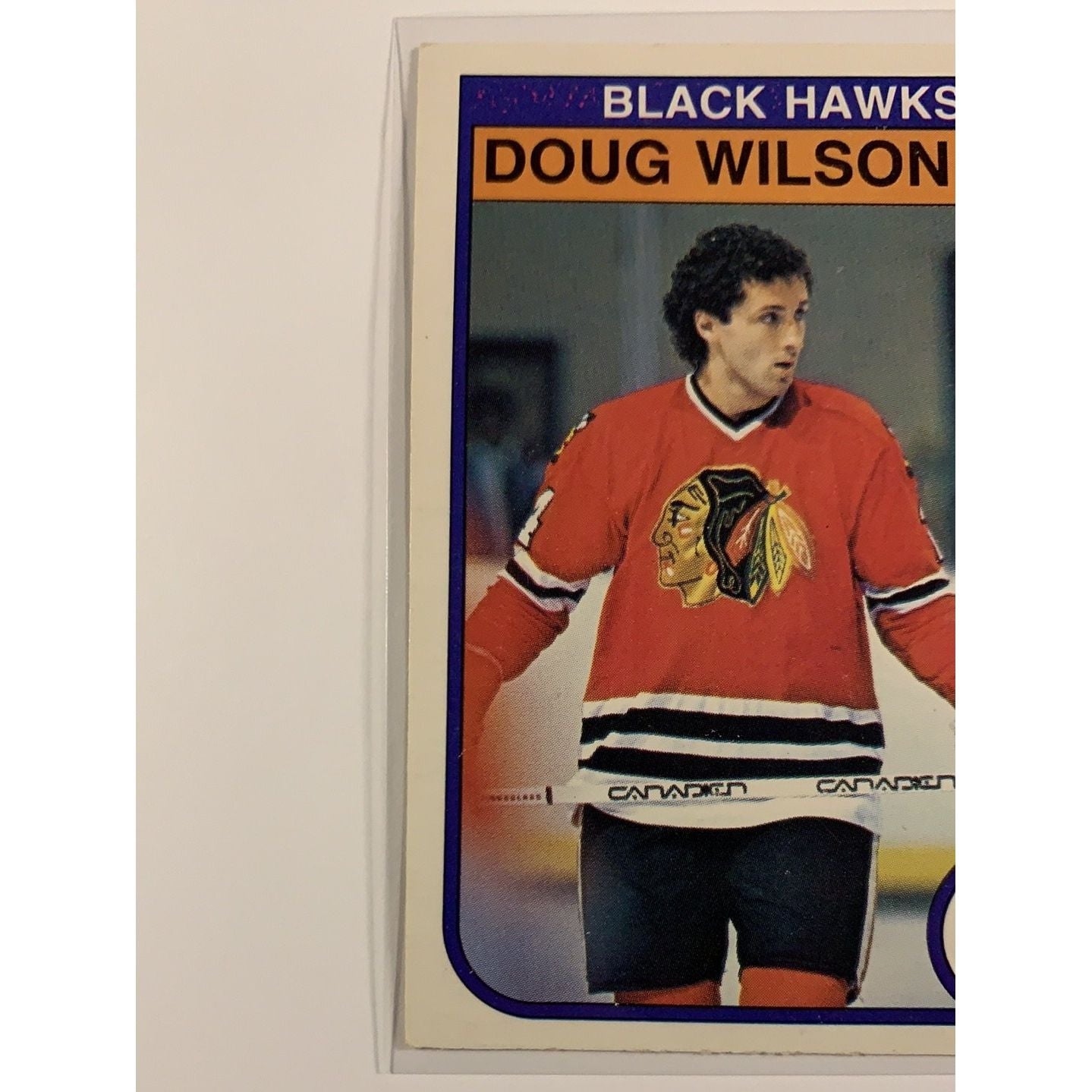 1982-83 O-Pee-Chee Doug Wilson Base #77  Local Legends Cards & Collectibles