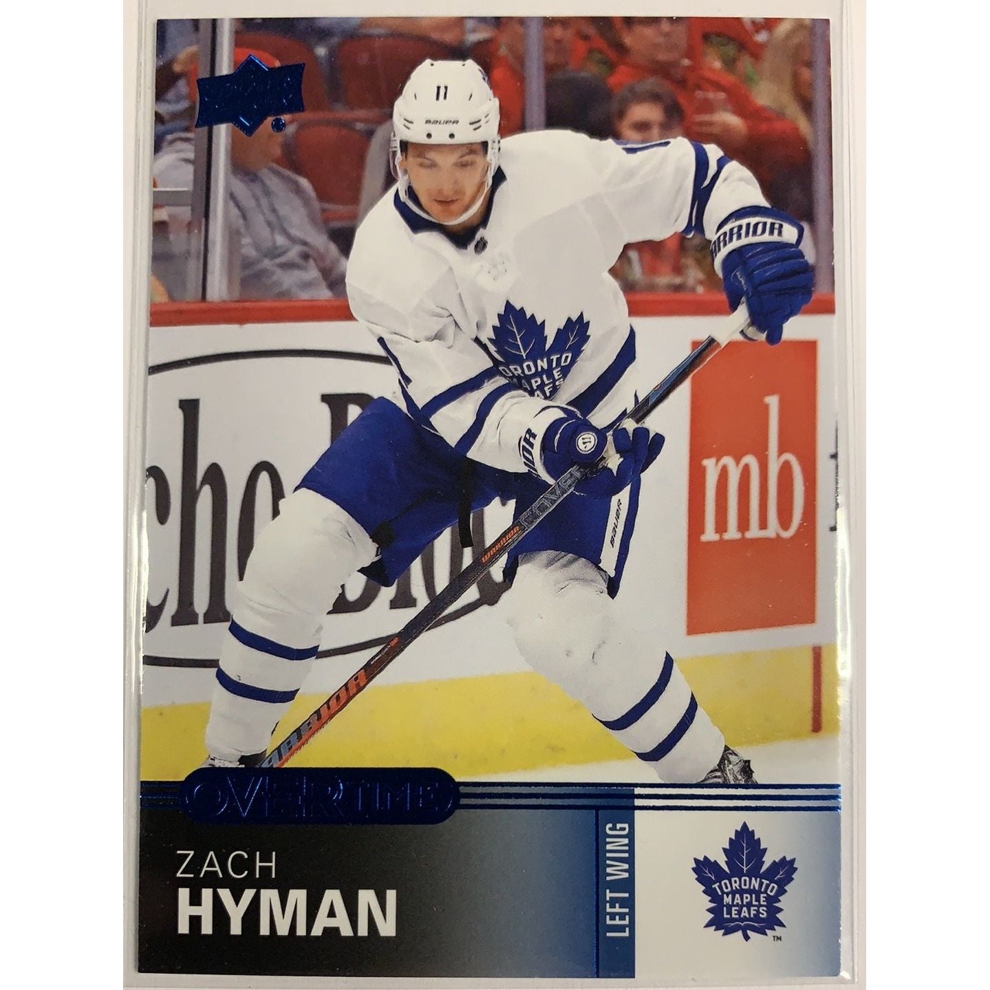  2019-20 Overtime Zach Hyman Blue Parallel  Local Legends Cards & Collectibles