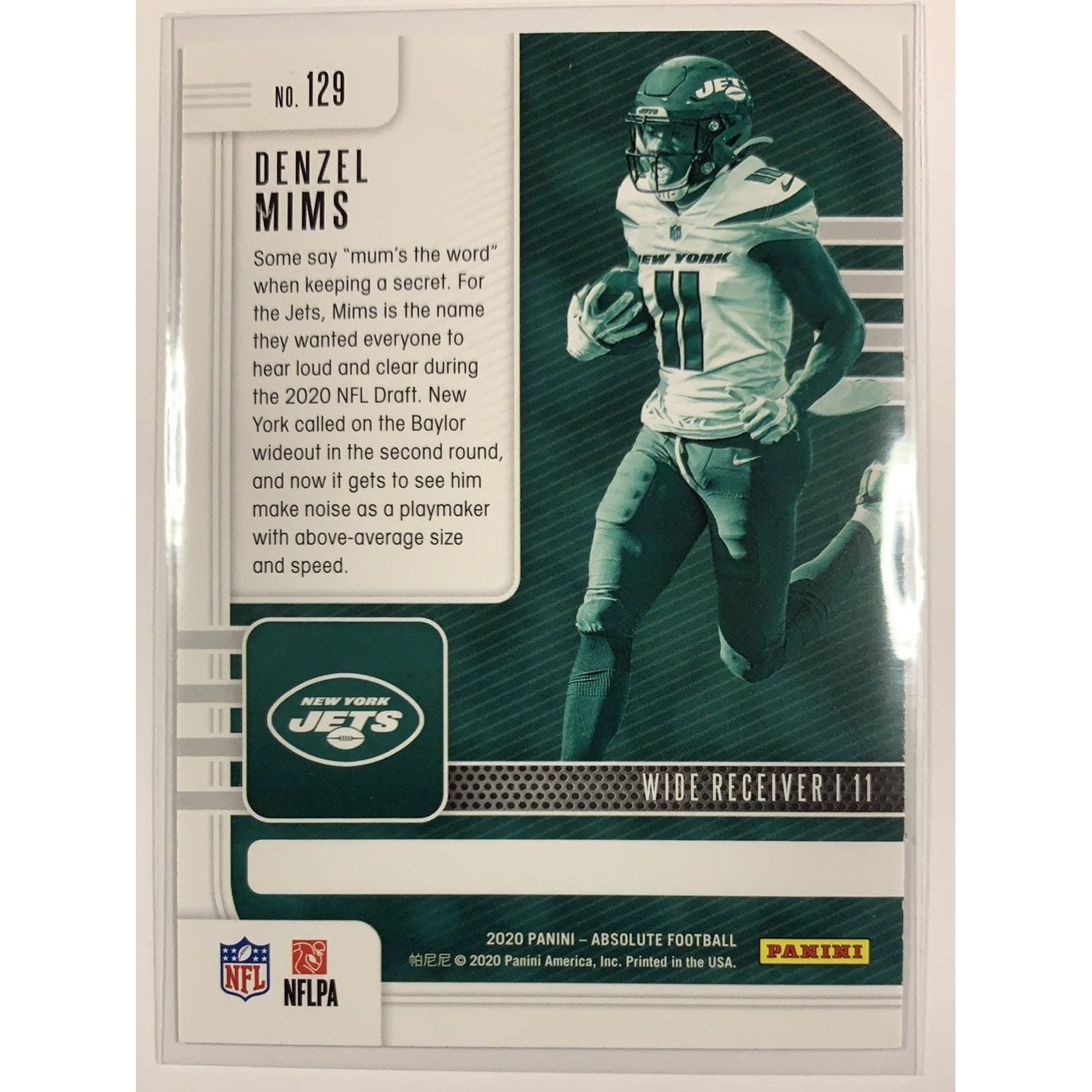  2020 Panini Absolute Denzel Mims RC  Local Legends Cards & Collectibles