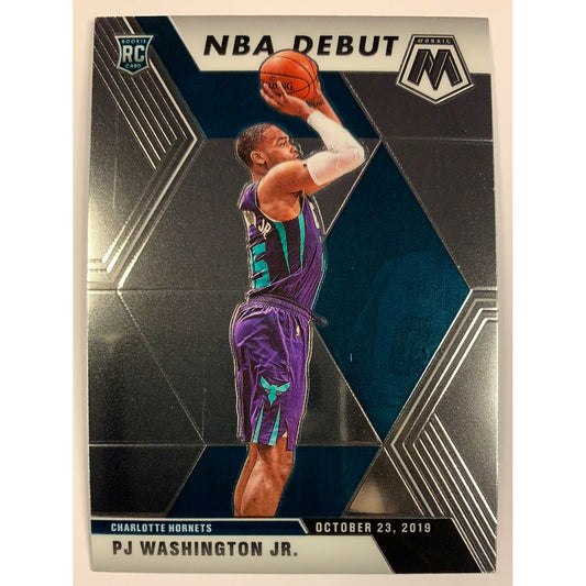 2019-20 Mosaic PJ Washington Jr NBA Debut RC