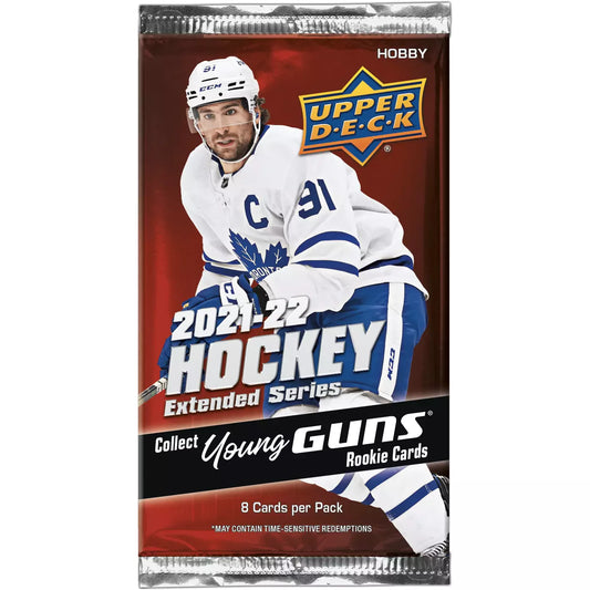 2021-22 Upper Deck Extended Series NHL Hockey Hobby Pack
