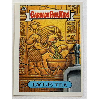 1988 Topps Garbage Pail Kids Lyle Tile Die Cut | Local Legends Cards & Collectibles