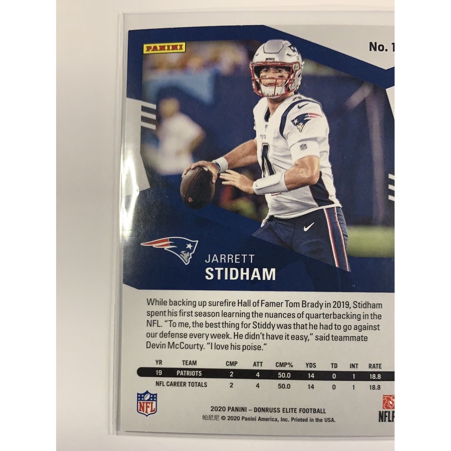  2020 Donruss Elite Jarred Stidham Pink Parallel  Local Legends Cards & Collectibles