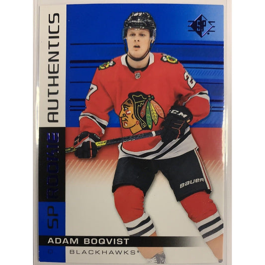  2019-20 SP Adam Boqvist Rookie Authentics  Local Legends Cards & Collectibles