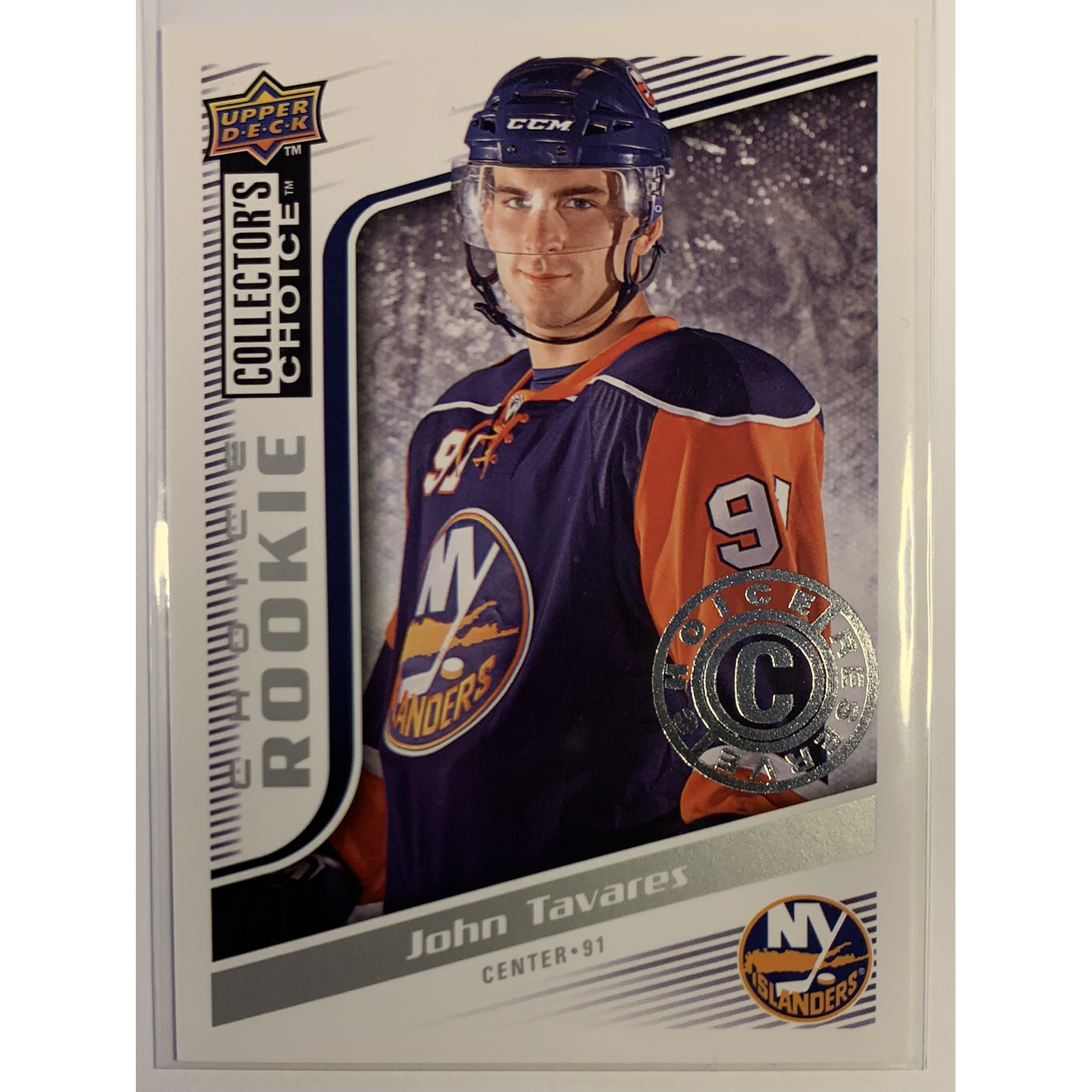  2009-10 Upper Deck Collectors Choice John Tavares Choice Rookie Reserve Print  Local Legends Cards & Collectibles