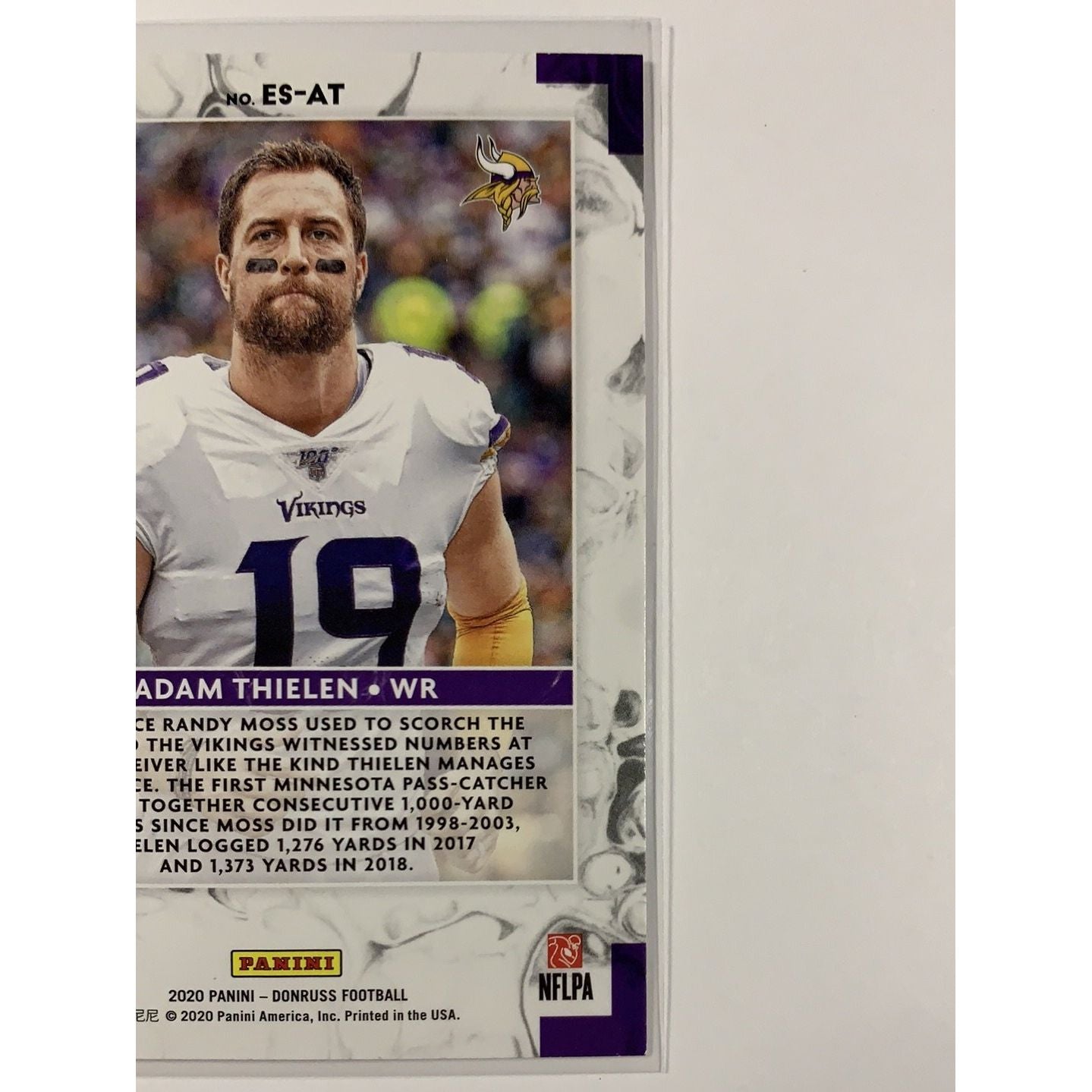  2020 Donruss Elite Series Adam Thielen  Local Legends Cards & Collectibles