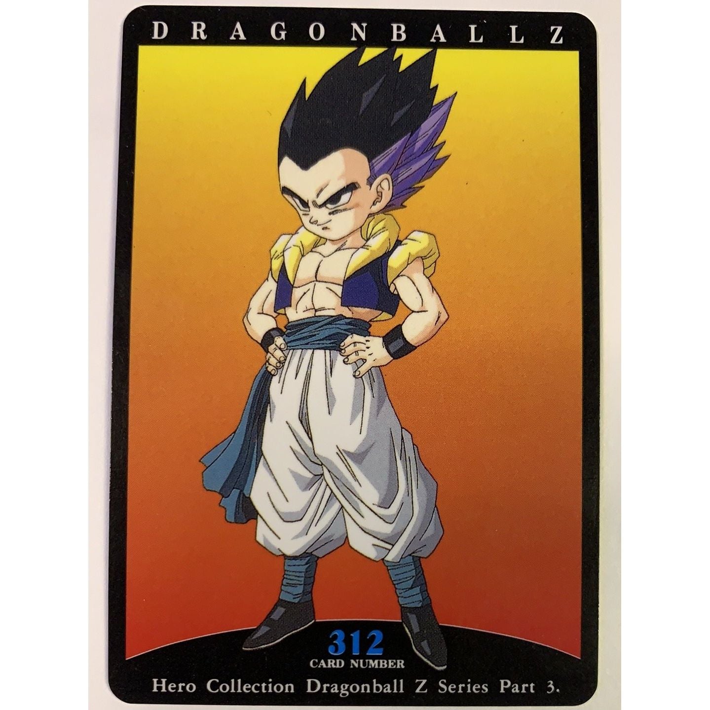 1995 Carte Dragon Ball Z Hero Collection #312  Local Legends Cards & Collectibles