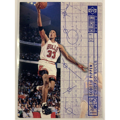  1994-95 Upper Deck Collectors Choice Blueprint For Success Scottie Pippen  Local Legends Cards & Collectibles