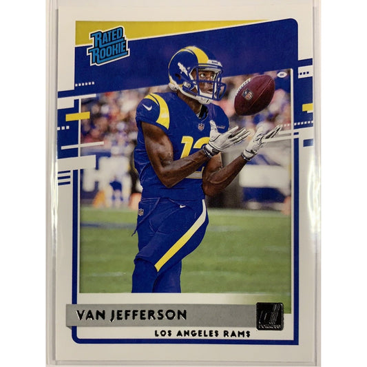  2020 Donruss Van Jefferson Rated Rookie  Local Legends Cards & Collectibles