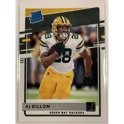  2020 Donruss Aj Dillon Rated Rookie  Local Legends Cards & Collectibles