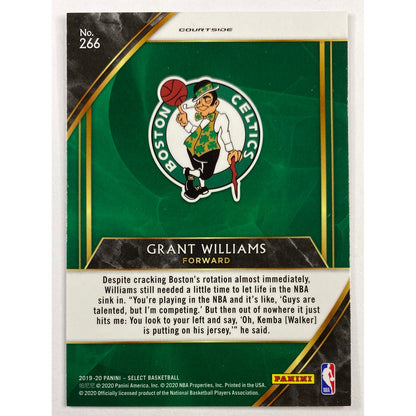 2019-20 Select Grant Williams Courtside RC