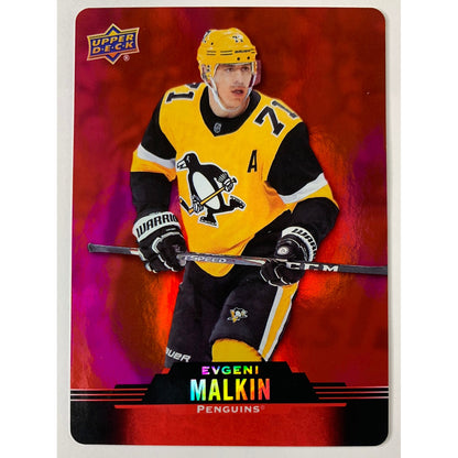 2020-21 Tim Hortons Evgeni Malkin Red Die Cut