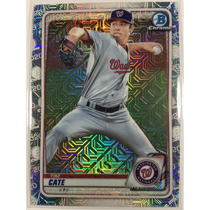  2020 Bowman Chrome Tim Cate Mojo Refractor  Local Legends Cards & Collectibles