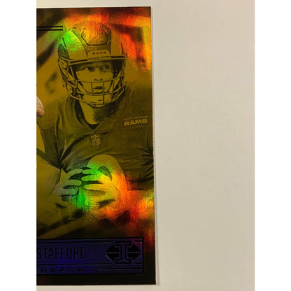 2021 Illusions Matthew Stafford Sunburst Parallel