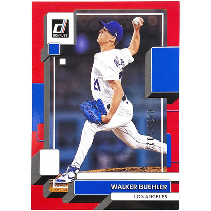 2022 Donruss Walker Buehler Red Parallel /2022