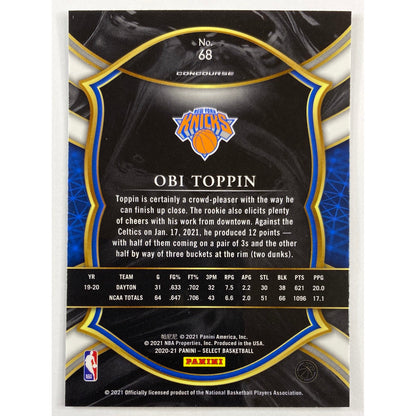 2020-21 Select Obi Toppin RC