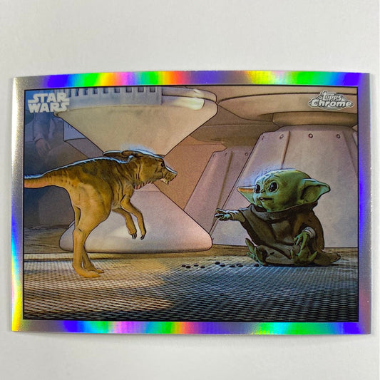 Topps Chrome The Mandalorian IC-25 Concept Card Refractor