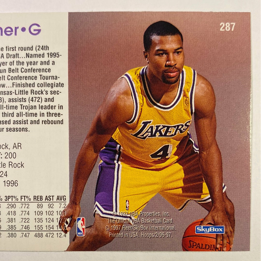  1996-97 Skybox Derek Fisher Official Skybox Rookies  Local Legends Cards & Collectibles