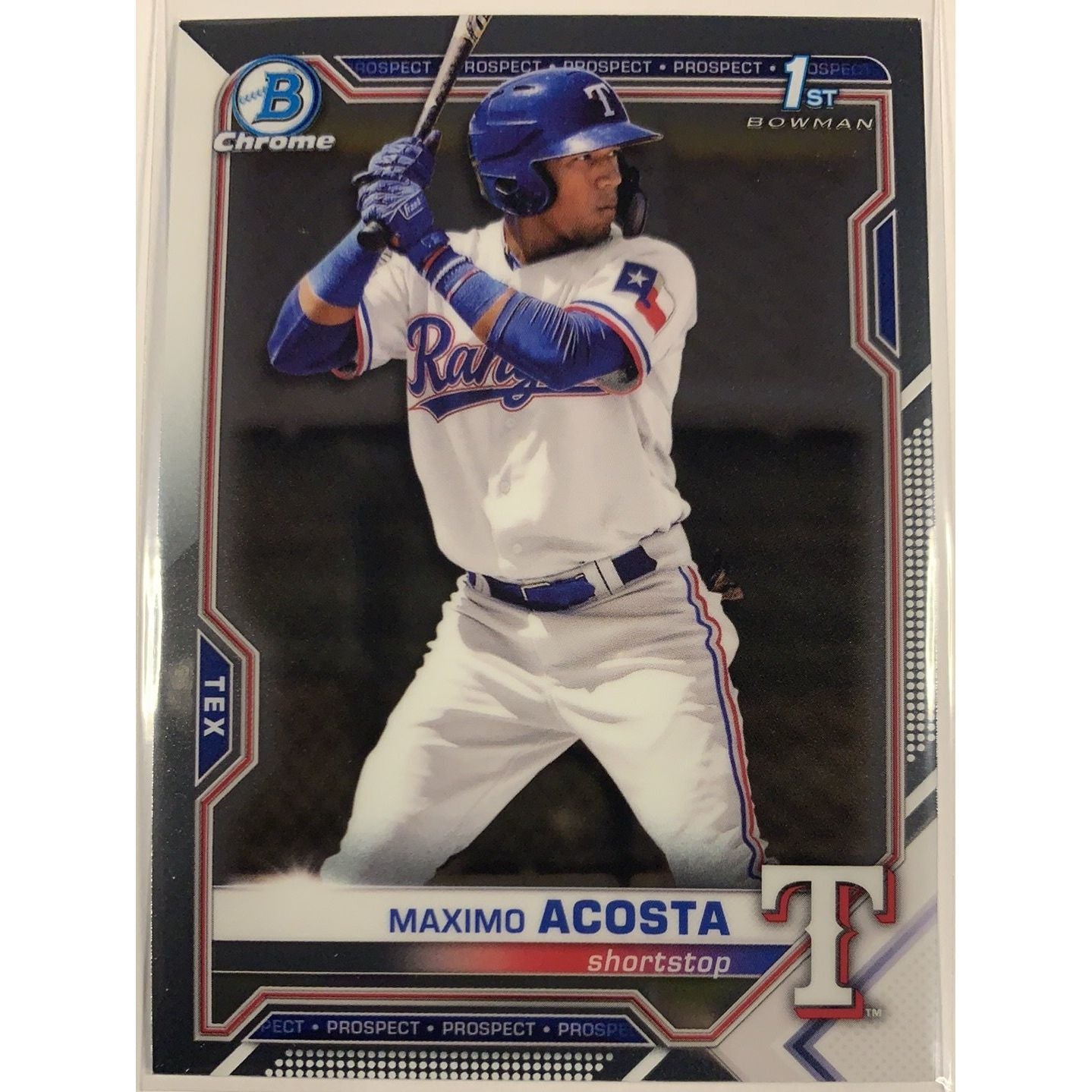  2021 Bowman 1st Chrome Maximo Acosta BCP-7  Local Legends Cards & Collectibles