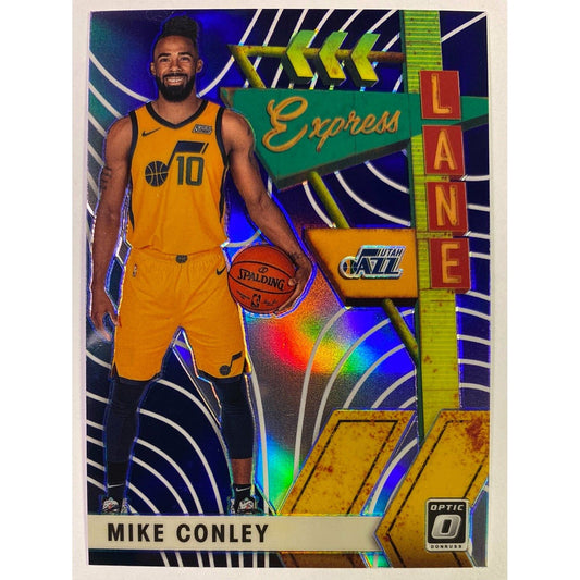  2019-20 Donruss Optic Mike Conley Express Lane Purple Holo Prizm  Local Legends Cards & Collectibles