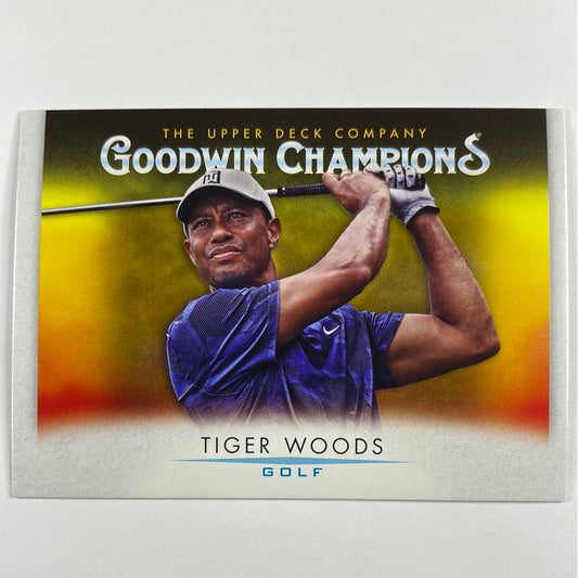 2021 Upper Deck Goodwin Champions Tiger Woods