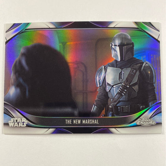 Topps Chrome The Mandalorian The New Marshall Refractor