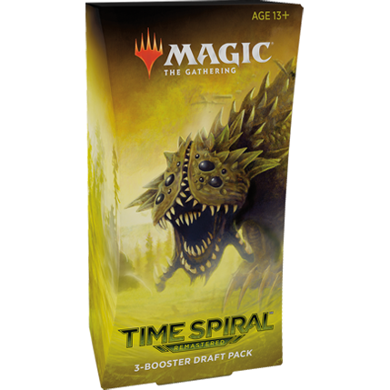  Magic: The Gathering TIME SPIRAL REMASTERED 3 Booster Draft Multi-Pack  Local Legends Cards & Collectibles