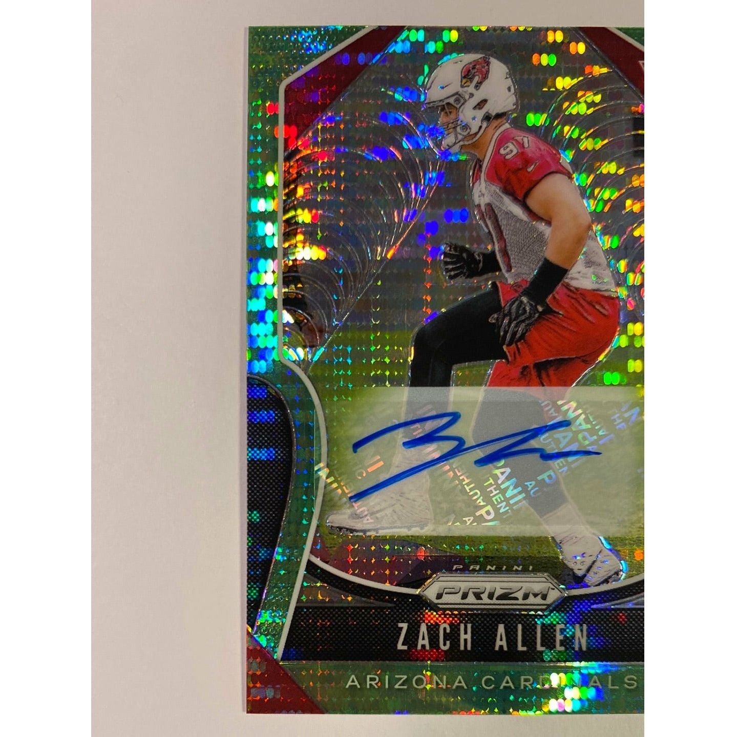  2019 Panini Prizm Zach Allen Green Pulsar Prizm RC  Local Legends Cards & Collectibles