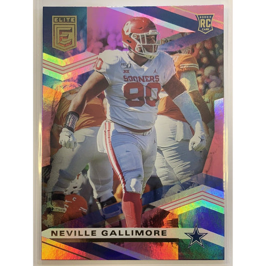  2020 Donruss Elite Neville Gallimore RC Pink Parallel  Local Legends Cards & Collectibles