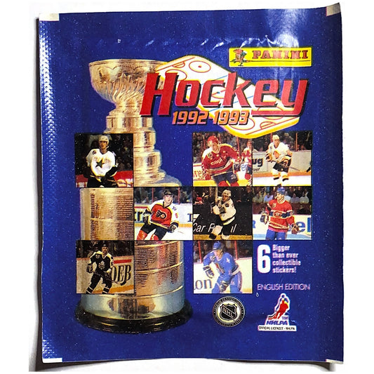  1992-93 Panini NHL Hockey English Edition Sticker Pack  Local Legends Cards & Collectibles