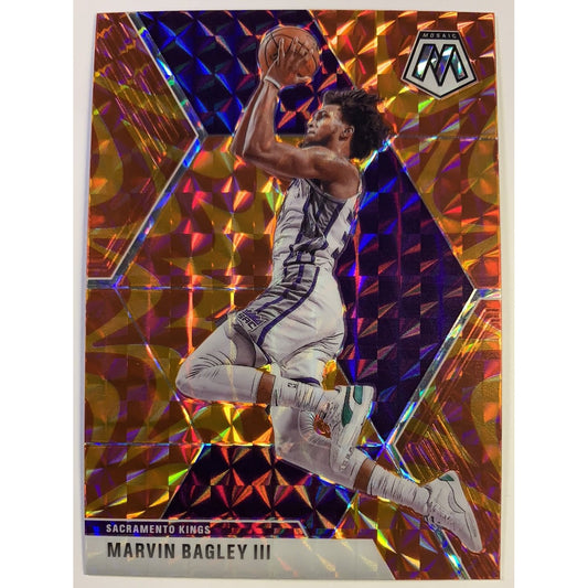  2019-20 Mosaic Marvin Bagley III Orange Reactive Prizm  Local Legends Cards & Collectibles