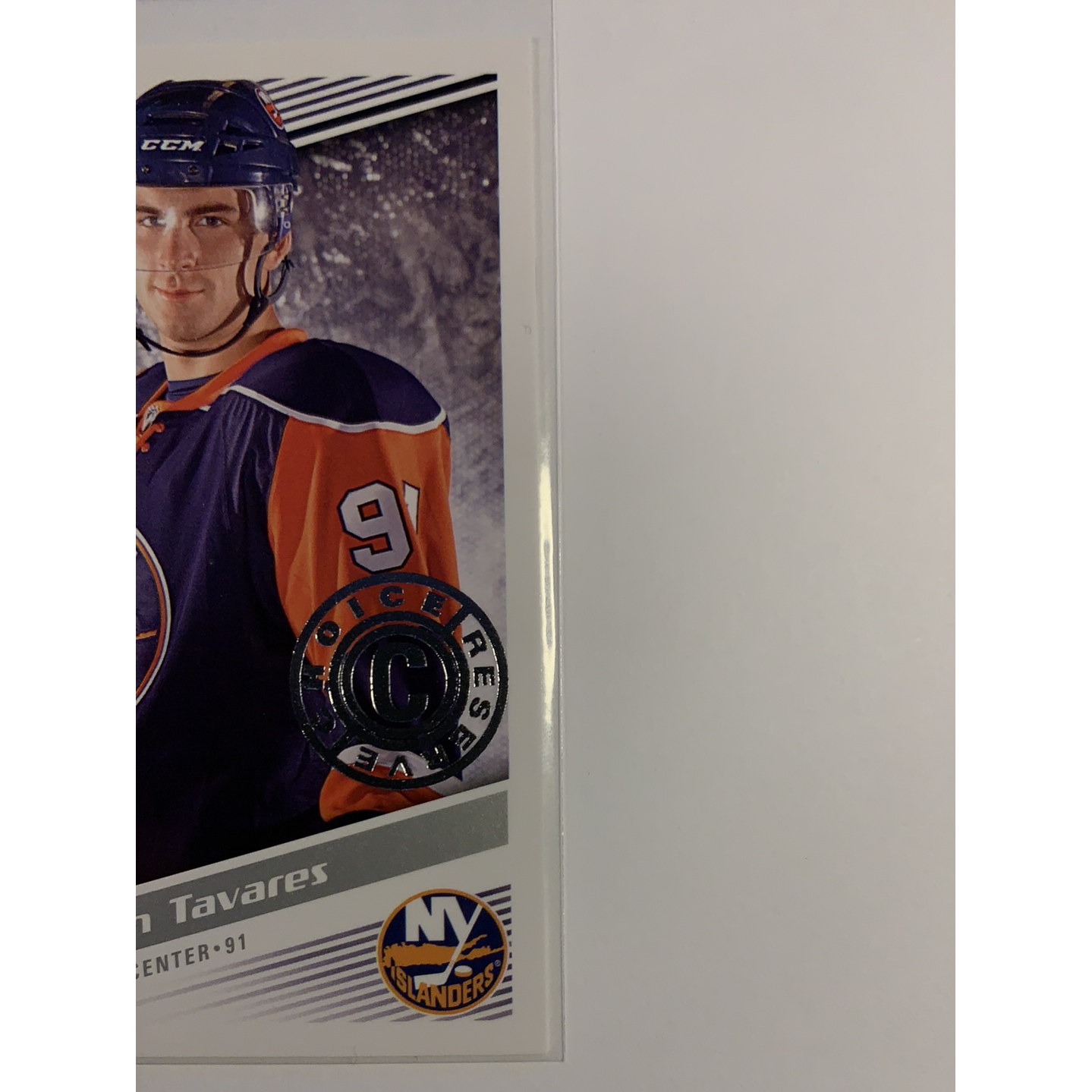  2009-10 Upper Deck Collectors Choice John Tavares Choice Rookie Reserve Print  Local Legends Cards & Collectibles